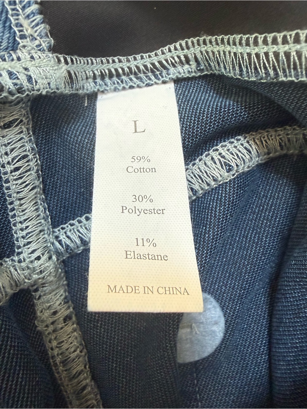 Wide-Leg Pull-On Jeans in Blue — Comfortable Everyday Style - Picture 10 of 16